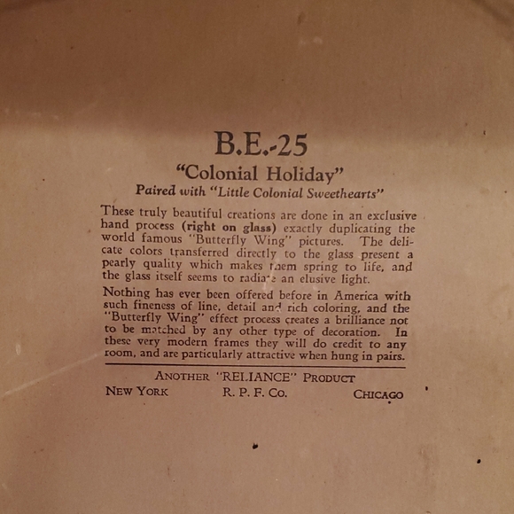 Vintage Silhouette Art with Black Frame - Picture 3 of 4